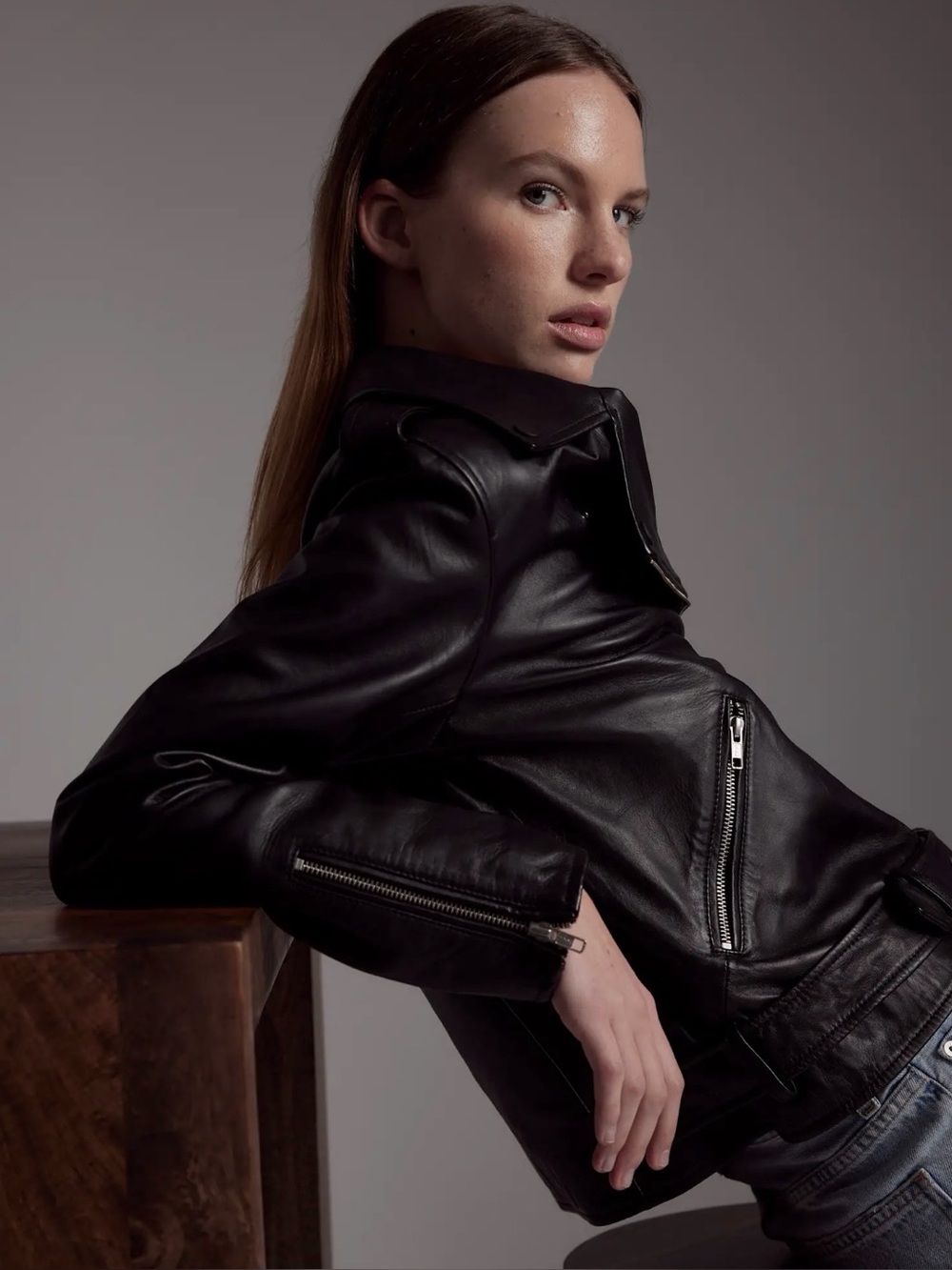 Quince Genuine Leather Jacket